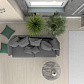 Мадера Керамогранит коричневый SG705990R 19,6х79,8 матовый_7