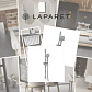 Душевой комплект LAPARET (лейка + шланг) 3 режима черный N2840920LPT_6