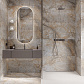 Спарк Керамогранит коричневый 60х120 полуполированный блестящий_1